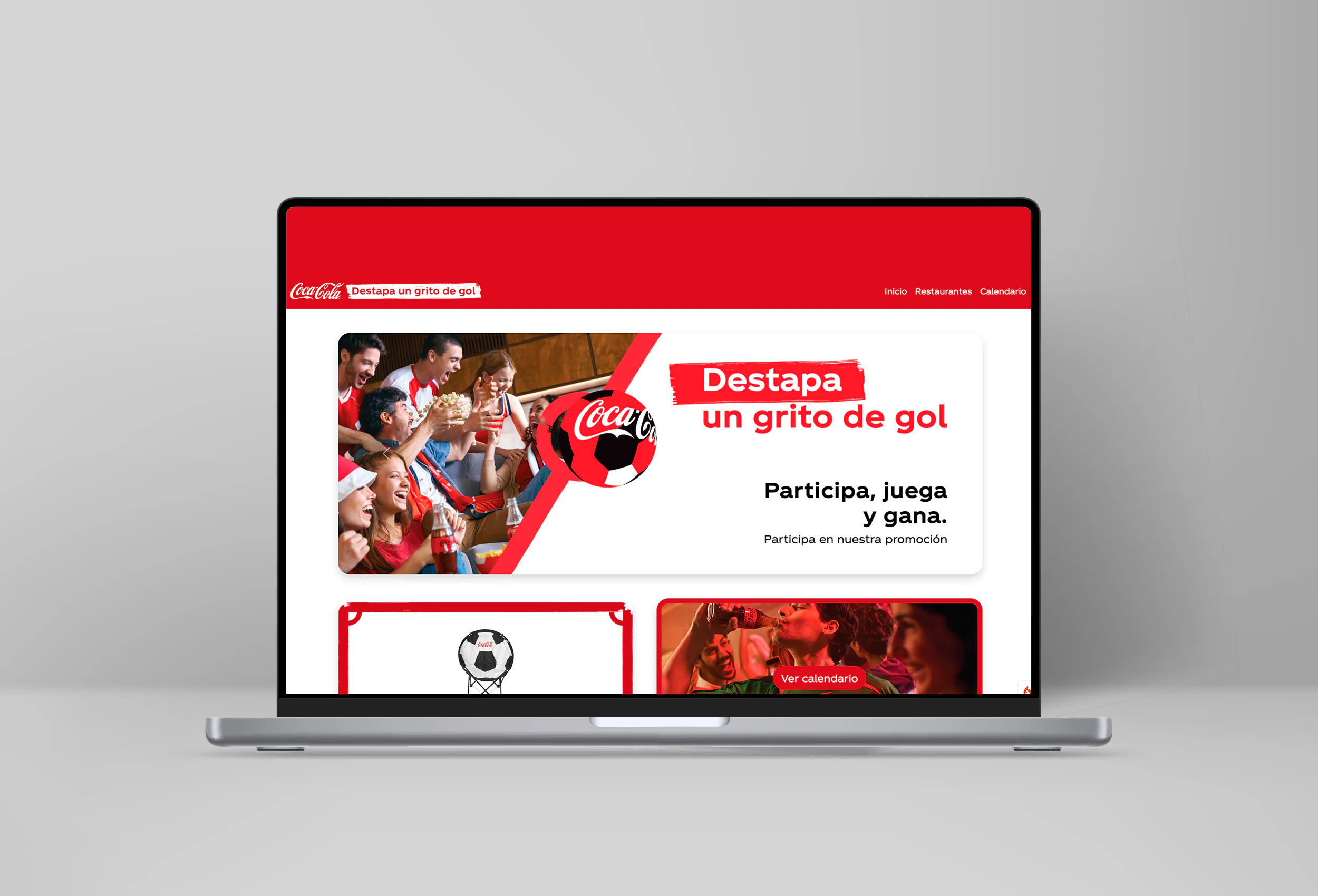Destapa un grito de gol — 1